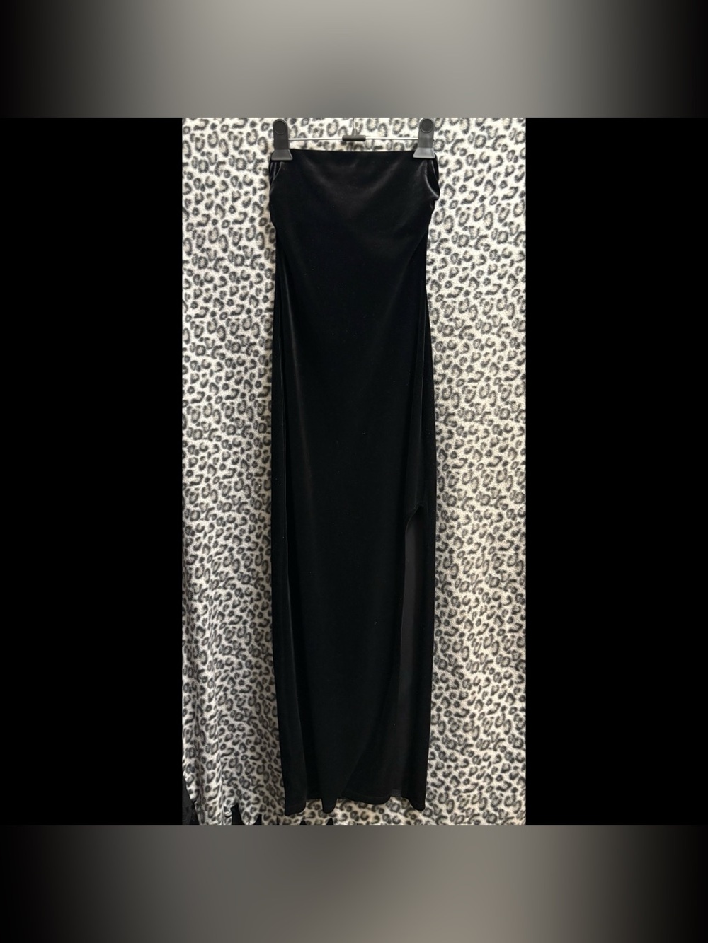 Black Velvet Evening/Cocktail Dress